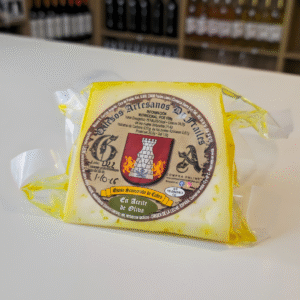 Queso semicurado de cabra en aceite de oliva
